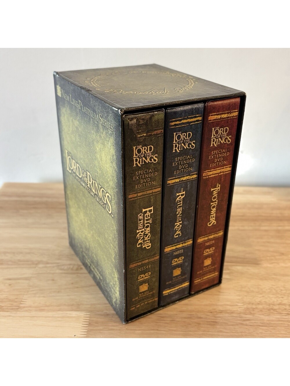 Lord of the Rings Motion Picture Trilogy Special Extended Edition 12 Set